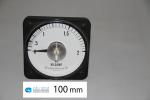 AMPERIMETRO INDICADOR PAINEL; TIPO SIMPLES; VARIACAO DA ESCALA 0 A 2 KA; DIMENSOES 105,0 X 105,0 MM; TIPO DE ESCALA EXCENTRICA; DEFLEXAO DO PONTEIRO 180 GRAUS; ANGULO DE MONTAGEM 0 GRAUS; MATERIAL DO VISOR VIDRO; MODELO 105141LSVE2; REFERENCIA NA PECA 6657K10020